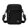 thumbnail image 1 of XIANXIAN Small Men's Waterproof Messenger Bag- Shoulder Bag for Man, Men's Portable Bag, Lightweight Multi-Pocket Casual Black Crossbody Bag for Men Ideal for Work Outdoor, 1 of 9