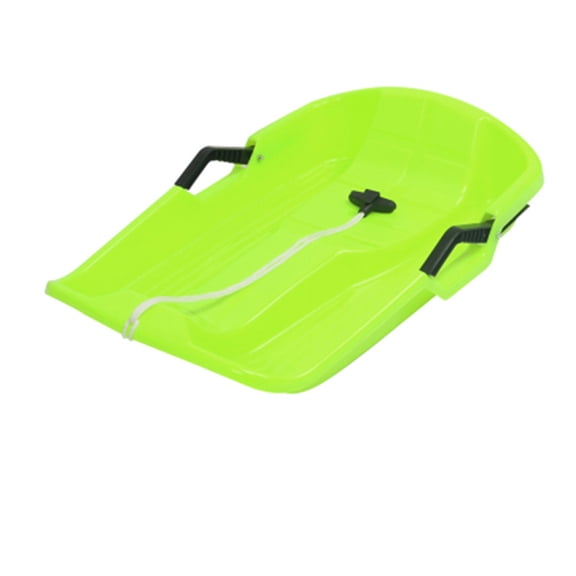 XIANXIAN Snow Sled,Plastic Snow Sled for Kids,25" Classical Heavy Duty Toboggan Sled with Handles and Ropes for 1 Rider for Winter Skiing Snowboard Outdoor Sledding Gift