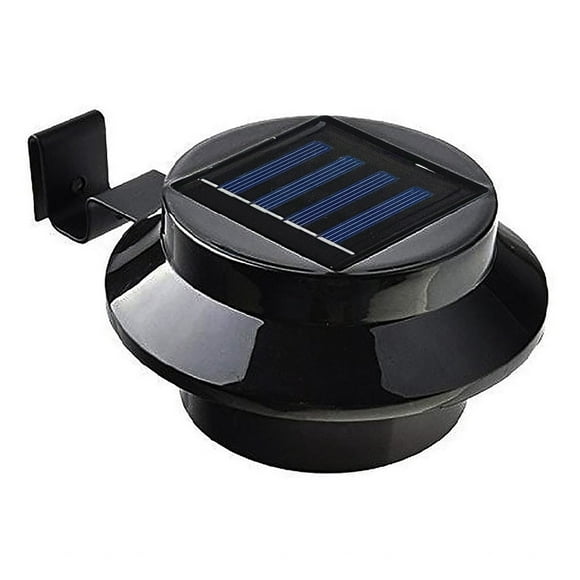 XIANXIAN Solar-Powered LED Gutter Lights - IP65 Waterproof Auto-Sensing Outdoor Wall Lamps for Garden, Stairway, and Patio Night Safety