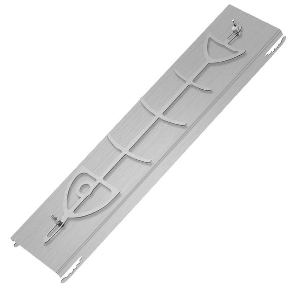 ​​XIANXIAN Stainless Salmon Grilling Plate, Non-Stick BBQ Tray for Fish Vegetables Outdoor Cooking Professional Grade Warp/Odor Resistant, Flat Rack Cookware Tool​​