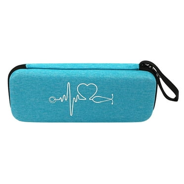XIANXIAN Stethoscope Storage Bag Travel Carrying Case Portable Storage Box Mesh Bag for Littmann Iii
