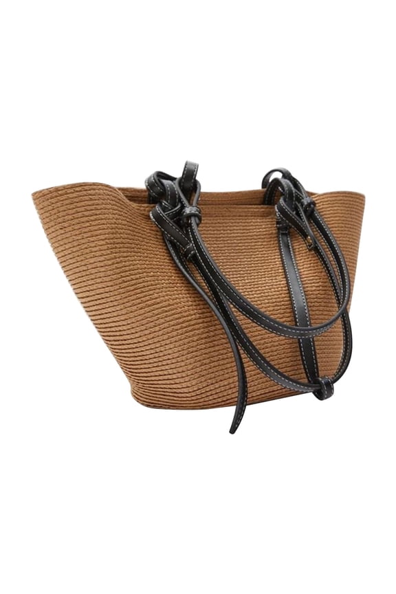 Straw Bag for Women Shoulder Crossbody Bag Tote Large Capacity Fashion Spring Summer Travel Shopping Beach Picnic Gift for Mother Wife