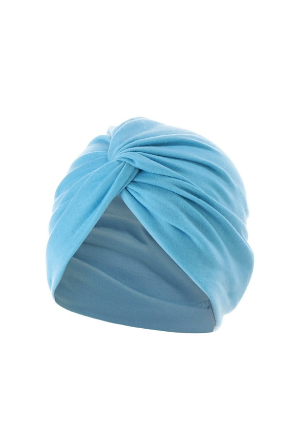 Stretch Cloth forehead Candy Colored Base Hat Headscarf Hat Chemotherapy Head Cover Cancer Headwear for Women Chemo