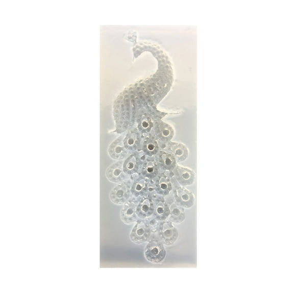 XIANXIAN Transparent Peacock Silicone Mold Silicone Mould Diy Craft Jewelry Pendant Epoxy Resin Tool Diy Art Craft Tools Set for Beginners