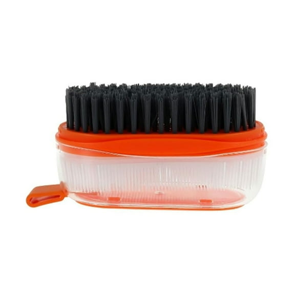 XIANXIAN Veggie Brush Scrubber Soft and Hard Bristle, Double Sided Vegetable Fruit Scrubber and Produce Potato Brush Cleaner, Mushroom Cleaning Brushes for Food Scrub