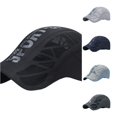 thumbnail image 1 of XIAOCHA Breathable Mesh Sports Cap for Men Adjustable Hat Band Outdoor Travel Ball Cap,Black, 1 of 3