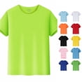 thumbnail image 1 of XIAOCHA Crew Neck Tee for Men Short Sleeve Regular Fit Basic Daily Shirts, 1 of 3