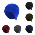 thumbnail image 1 of XIAOCHA Ear‑Cover Fleece Beanie for Men Fall Winter Outdoor Skull Cap,Blue, 1 of 5