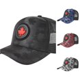 thumbnail image 1 of XIAOCHA Embroidered Trucker Hat for Men Breathable Farm Dad Hat Rodeo Baseball Cap,Black, 1 of 4