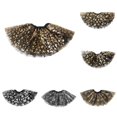 thumbnail image 1 of XIAOCHA Halloween Print Mini Skirt For Women Elastic Waist Tulle Casual Bottoms, 1 of 3