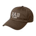 thumbnail image 1 of XIAOCHA Men's Embroidered New Dad Baseball Cap Adjustable Hat Band Outdoor Baseball Hats Sun Protection Baseball Caps,Coffee, 1 of 4