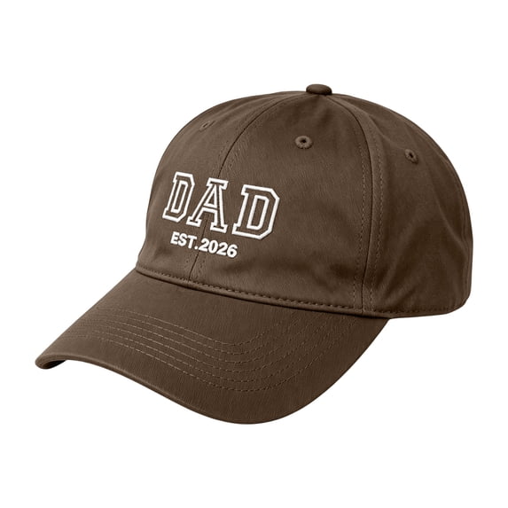 XIAOCHA Men's Embroidered New Dad Baseball Cap Adjustable Hat Band Outdoor Baseball Hats Sun Protection Baseball Caps,Coffee