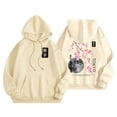 thumbnail image 1 of XIAOCHA Men's Floral Tokyo Graphic Hoodie Oversized Long Sleeve Hooded Pullover Soft Urban Casual Hoodies, 1 of 6