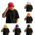 thumbnail image 1 of XIAOCHA Men's Solid Baseball Cap Breathable Dad Hat Farm Snapback Hat,Red, 1 of 4