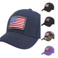 thumbnail image 1 of XIAOCHA Mens Flag Patch Baseball Cap Shapeable Brim Farm Dad Hat,Navy, 1 of 3