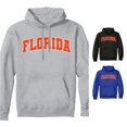 thumbnail image 1 of XIAOCHA Mens Florida Letter Print Hoodie Regular Fit Fall Daily Long Sleeve Hooded Sweatshirts, 1 of 4