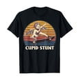 thumbnail image 1 of XIAOCHA Mens Graphic T Shirt Short Sleeve Retro Cupid Skateboard Tee Lightweight Vintage Casual Tshirt, 1 of 2