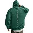 thumbnail image 1 of XIAOCHA Mens Hoodies Religious Proverbs 3:5 - 36 Scripture Letter Printed Hoodie Retro Oversized Pullover Long Sleeves Trendy Streetwear, 1 of 6