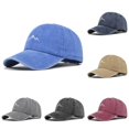 thumbnail image 1 of XIAOCHA Mens Mountain Embroidered Baseball Cap Adjustable Hat Band Hiking Daily Ball Cap,Blue, 1 of 4
