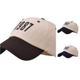 thumbnail image 1 of XIAOCHA Mens Number Embroidered Baseball Cap Outdoor Daily Ball Hat,Coffee, 1 of 4