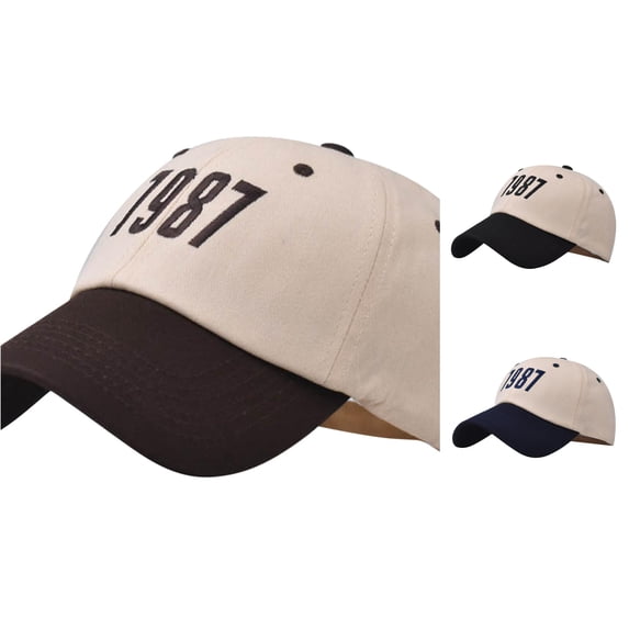 XIAOCHA Mens Number Embroidered Baseball Cap Outdoor Daily Ball Hat,Coffee