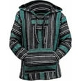 thumbnail image 1 of XIAOCHA Mexican Hippie Surf Poncho Hoodie Sweater Men Pullover Jerga Rug Classic Men's Casual Wear, 1 of 4