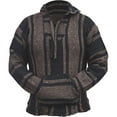 thumbnail image 1 of XIAOCHA Mexican Hippie Surf Poncho Hoodie Sweater Men Pullover Jerga Rug Classic Men's Casual Wear, 1 of 4