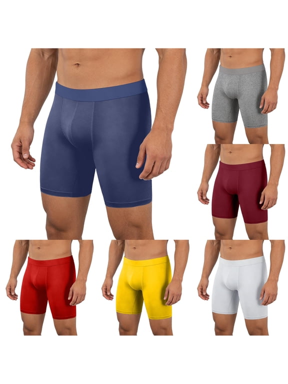 Olive Green Compression Athletic Shorts for Men Stretchy Breathable Workout Running Underwear Trunks