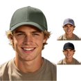 thumbnail image 1 of XIAOCHA Solid Ribbed Textured Baseball Cap for Men Breathable Outdoor Sun Shield Dad Hat ,Green, 1 of 5