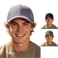 thumbnail image 1 of XIAOCHA Solid Ribbed Textured Baseball Cap for Men Breathable Outdoor Sun Shield Dad Hat ,Grey, 1 of 5