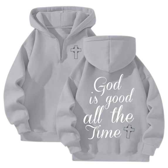 XIAOCHA Sport Hoodies for Women Loose Letter Print Hooded Soft Cozy Trendy Casual Everyday Streetwear Hoodie