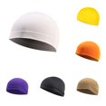 thumbnail image 1 of XIAOCHA Stretch‑Fit Skull Cap for Men Solid Hats Outdoor Fall‑Winter Toque,White, 1 of 3