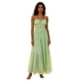 thumbnail image 1 of XIAOCHA Tiered Summer Dress for Women Spaghetti-Strap Fringed Ruffled Bohemian Vacation Maxi Dresses, 1 of 8