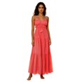 thumbnail image 1 of XIAOCHA Tiered Summer Dress for Women Spaghetti-Strap Fringed Ruffled Bohemian Vacation Maxi Dresses, 1 of 8