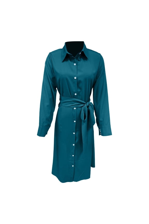 Women Cardigans Sweaters Sweaters Elegant Solid Color Long Sleeve Cardigan Sweater Casual Loose Fit Tie Waist Knit Open Front Wrap Dress Sweater Coat