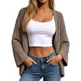 thumbnail image 1 of XIAOCHA Women's Elegant Lace Blouse Three Quarter Sleeve Lightweight Boho Casual Blouses, 1 of 6