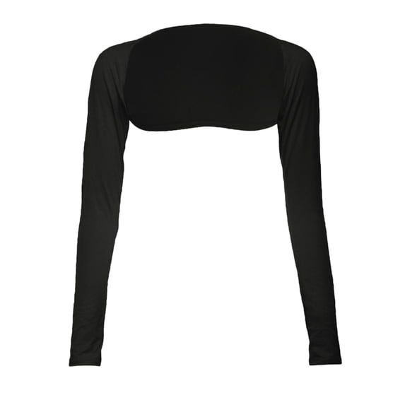 XIAOCHA Women's Long Sleeve Shrug Top Cropped Open Front Layering Blouse