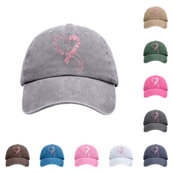 XIAOCHA Women's Printed Baseball Cap Breathable Dad Hat Farm Party Snapback Hat,Grey