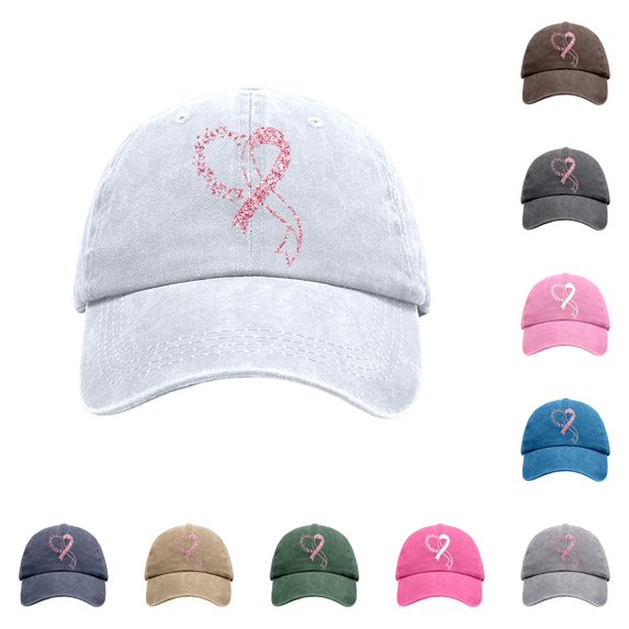 XIAOCHA Women's Printed Baseball Cap Breathable Dad Hat Farm Party Snapback Hat,White