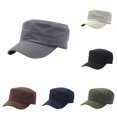 thumbnail image 1 of XIAOCHA Women's Solid Military Cap Adjustable Outdoor Dad Hat Farm Baseball Cap,Grey, 1 of 3