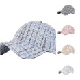 thumbnail image 1 of XIAOCHA Women's Textured Baseball Cap Adjustable Dad Hat Party Trucker Hat,Light Blue, 1 of 5