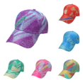 thumbnail image 1 of XIAOCHA Womens Art Print Baseball Cap Adjustable Hat Band Sun Protection Ball Hat,Purple, 1 of 3