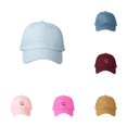 thumbnail image 1 of XIAOCHA Womens Embroidered Baseball Cap Adjustable Hat Band Outdoor Dad Hat,Light Blue, 1 of 4