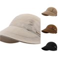 thumbnail image 1 of XIAOCHA Womens Light‑Weight Baseball Cap Adjustable Sun Hat Outdoor Sport Hat,Beige, 1 of 7