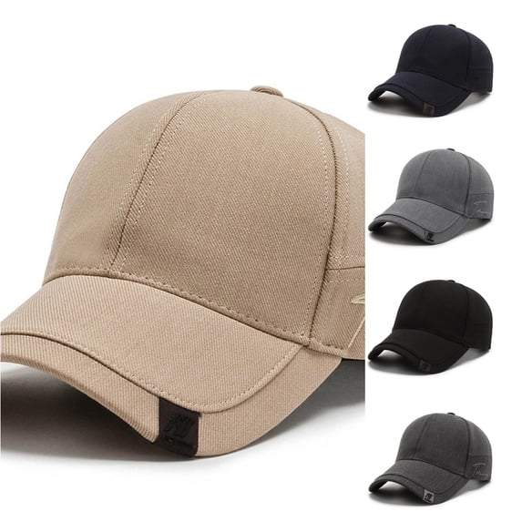 XIAOCHA Womens Side Embroidered Baseball Cap Shapeable Brim Farm Ball Hat,Beige