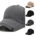 thumbnail image 1 of XIAOCHA Womens Side Embroidered Baseball Cap Shapeable Brim Farm Ball Hat,GY2, 1 of 3