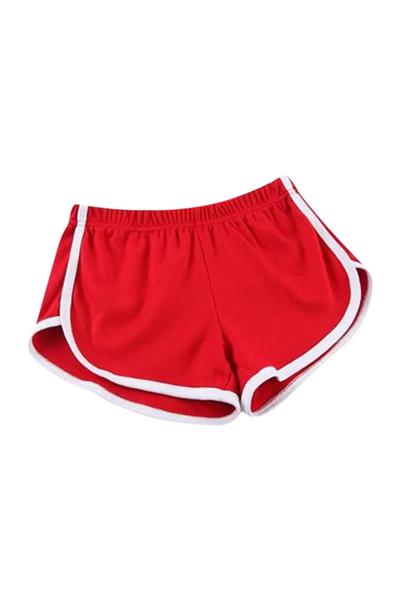 Womens Soft Stretch Side Stripe Short Slim Fit Mini Length Elastic Waist Shortie Lightweight Cozy Beach Summer Shorts