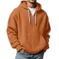 thumbnail image 1 of XIAOCHA Womens Waffle Knit Half Zip Hoodie Oversized Long Sleeve Hooded Pullover Top Soft Casual Street Hoodies, 1 of 5
