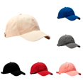 thumbnail image 1 of XIAOCHA Womens Washed‑Solid Baseball Cap Outdoor Daily Ball Hat,Beige, 1 of 2