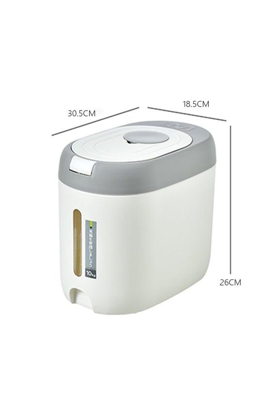 XIAOGUI 5KG/10KG Rice Dispenser Kitchen Organizer And Storage Container Home Box Cereal Jar Botes Cocina Almacenaje Alimentos